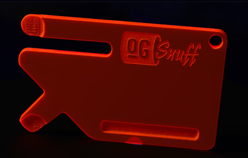 OG Snuff Card Lava Red